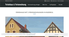 Desktop Screenshot of ferienhaus-ferienwohnung.de
