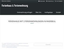 Tablet Screenshot of ferienhaus-ferienwohnung.de